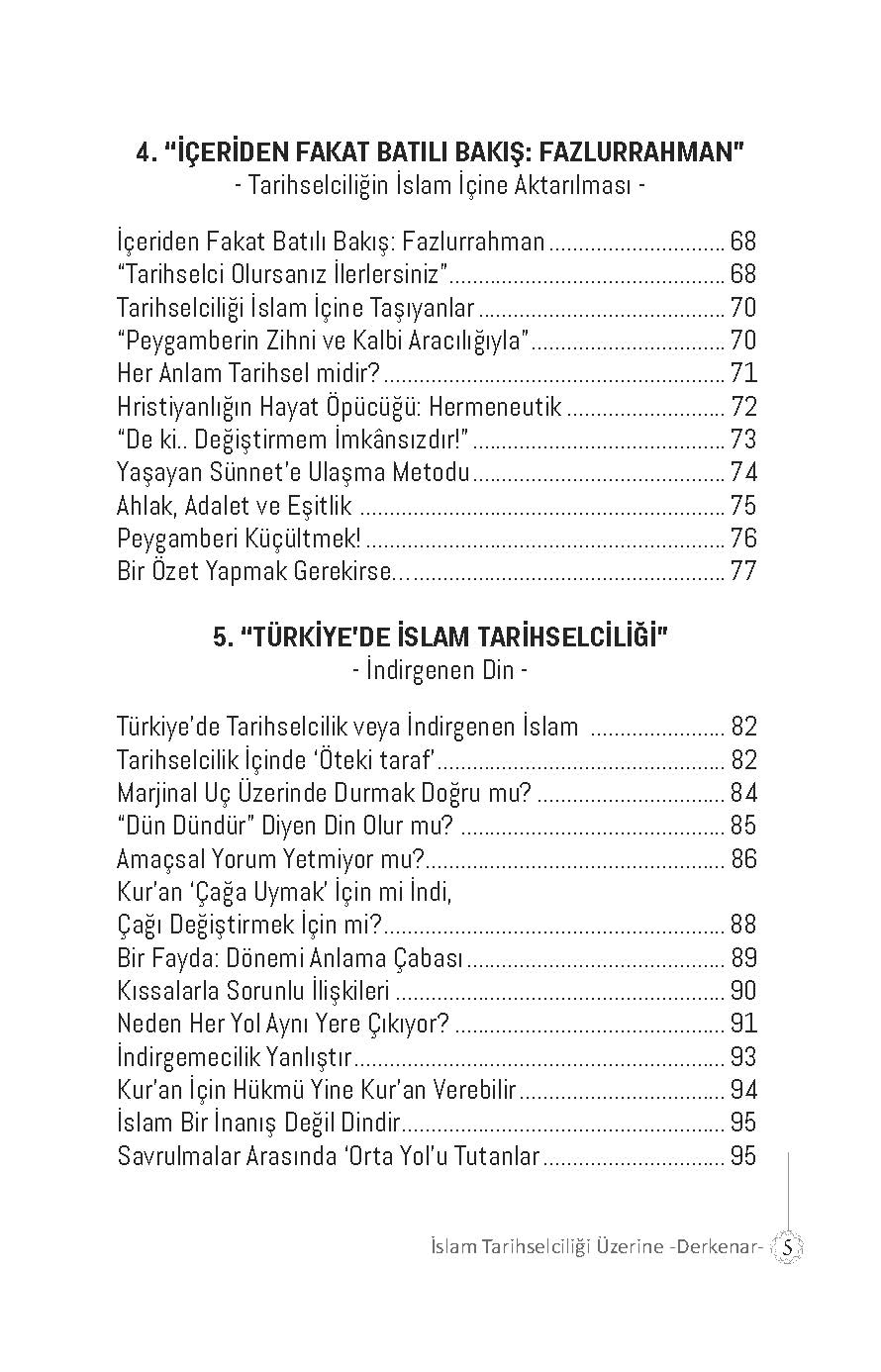 İslam Tarihselciliği Üzerine - Dr. Osman Arslan