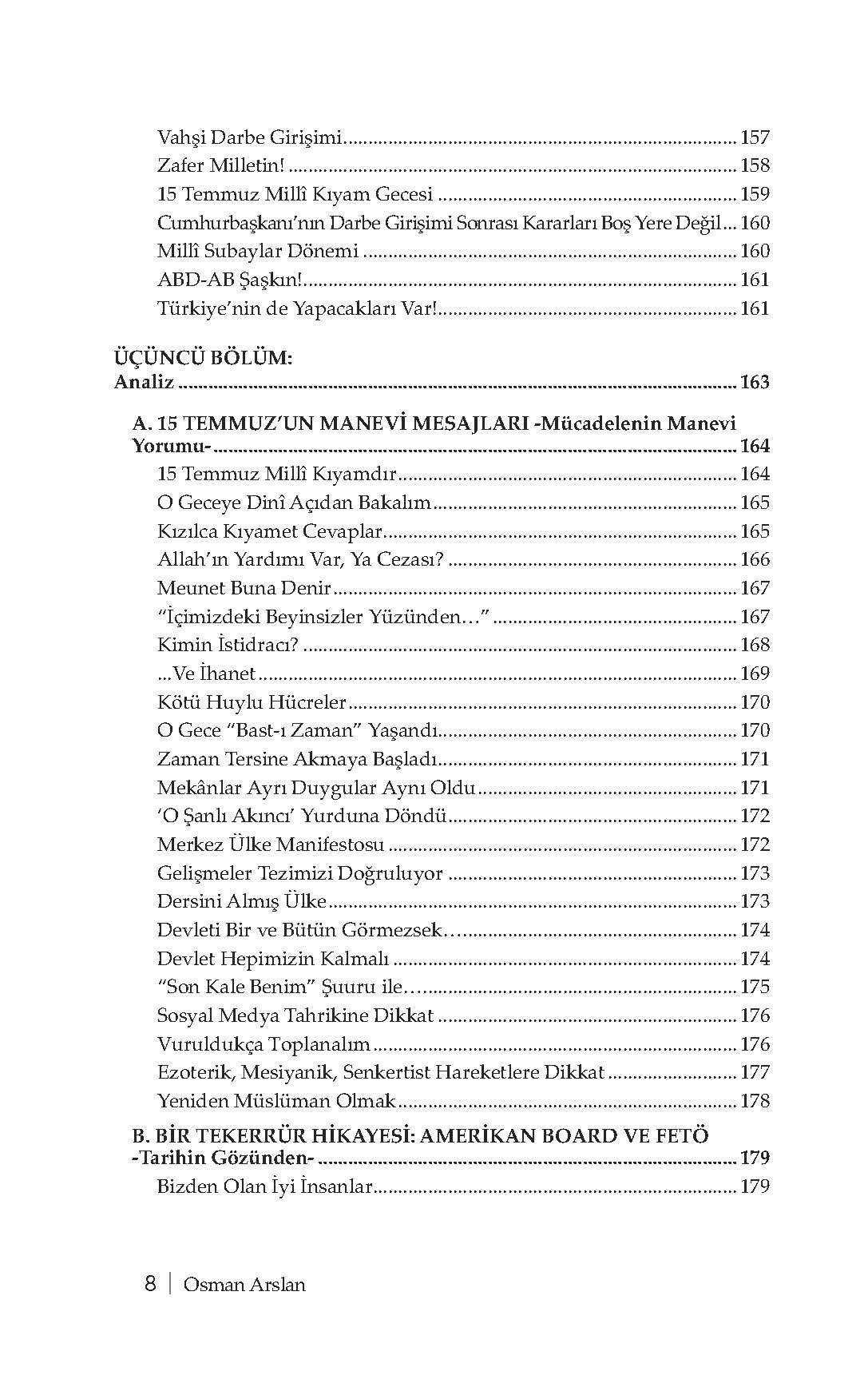 15 Temmuz Fetö ile Mücadele Bilinci - Dr. Osman Arslan