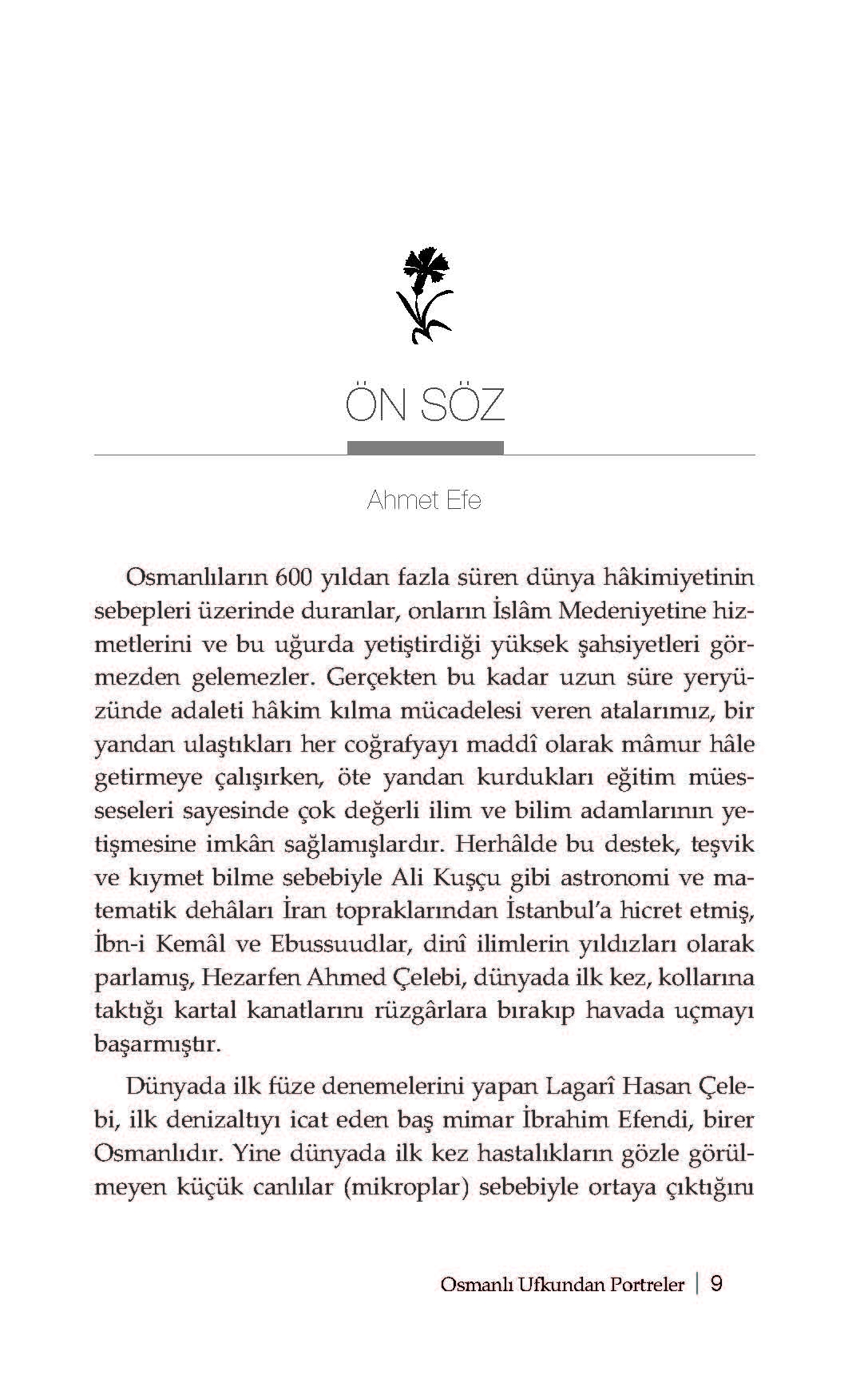 Osmanlı Ufkundan Portreler - Ahmet Efe