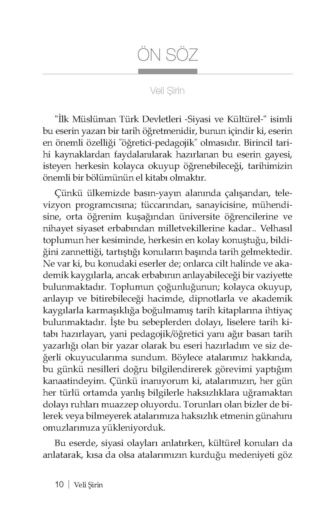 İlk Müslüman Türk Devletleri - Veli Şirin