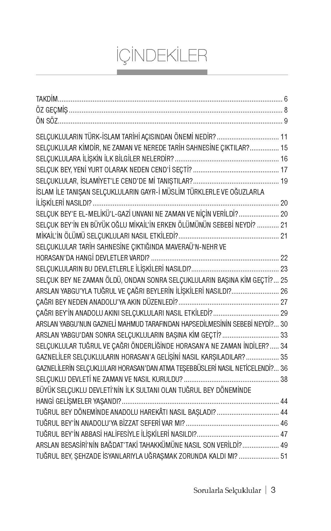 Sorularla Selçuklular Siyasi Tarih - Prof. Dr. Erkan Göksu