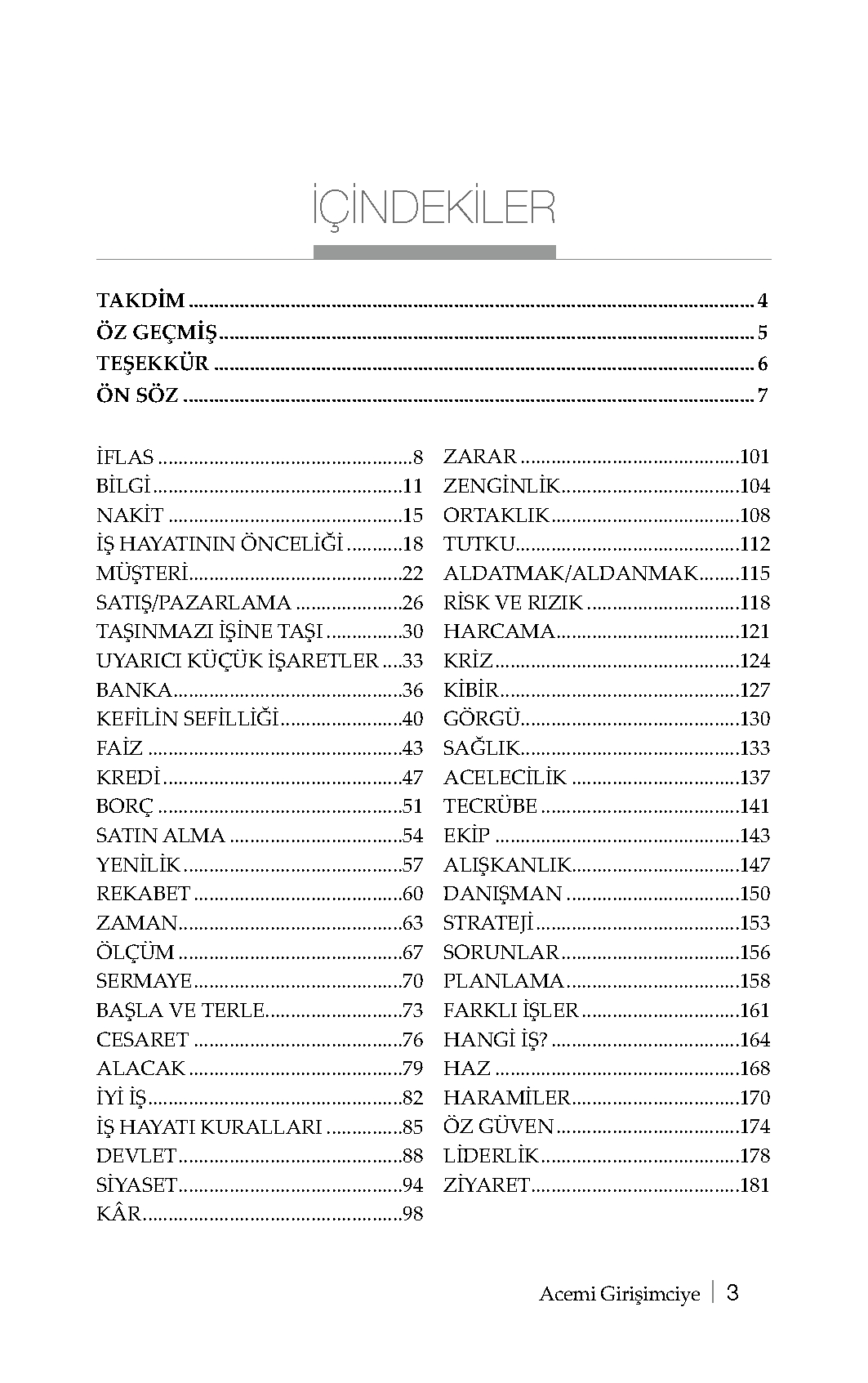 Acemi Girişimciye - İsmail Nadir Kandemir