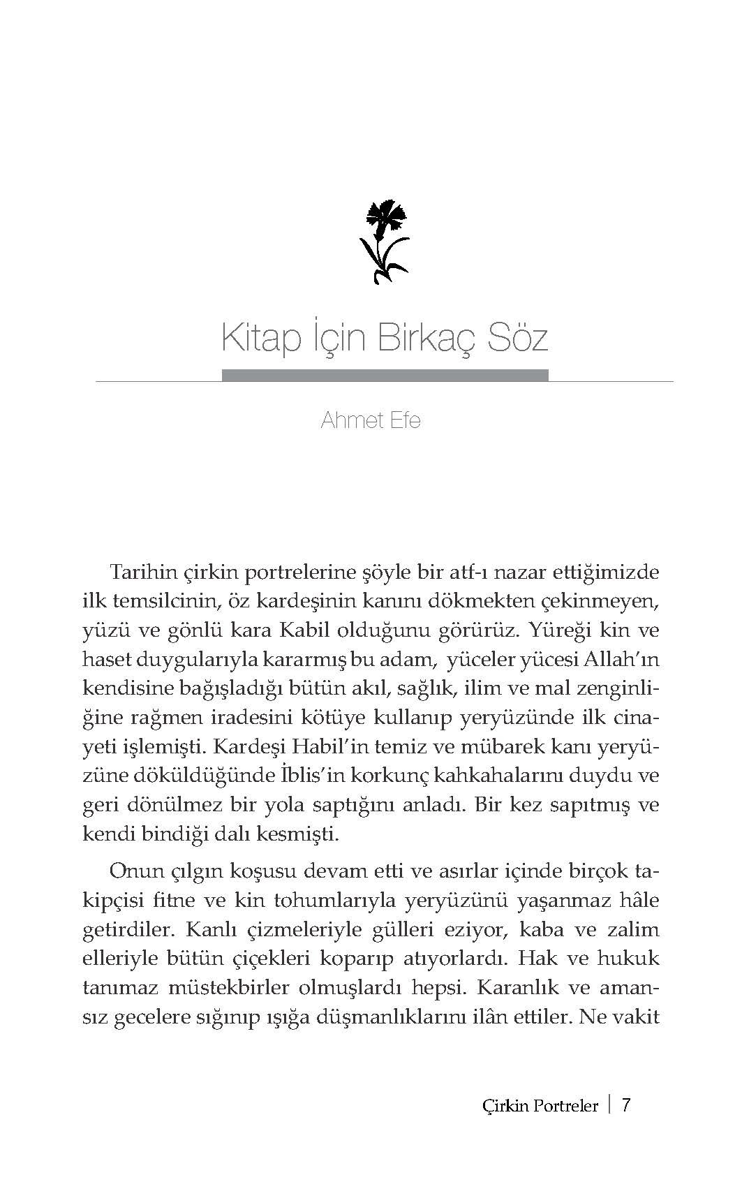 Çirkin Portreler - Ahmet Efe