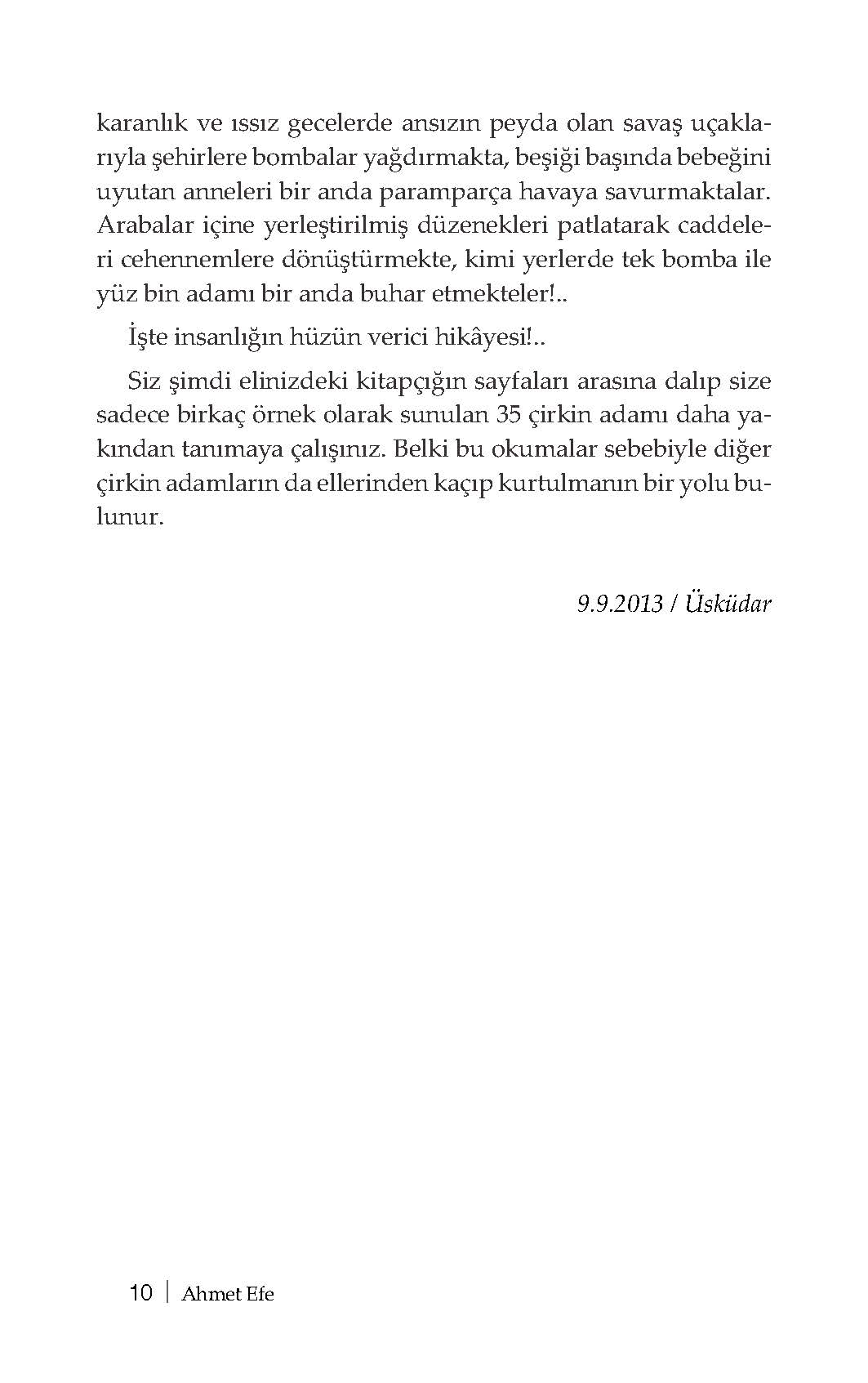 Çirkin Portreler - Ahmet Efe