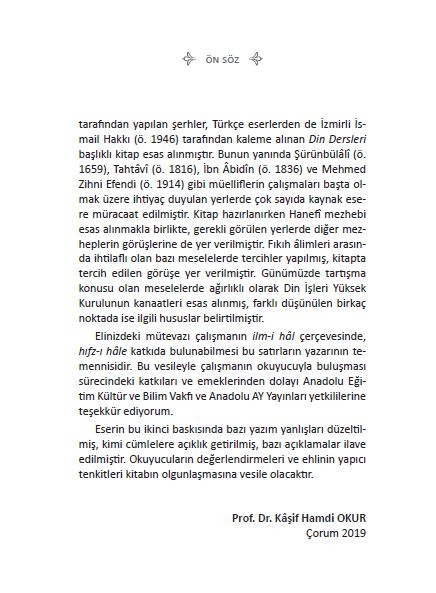Güncel Konularla İlm-i Hâl - Prof. Dr. Kâşif Hamdi Okur