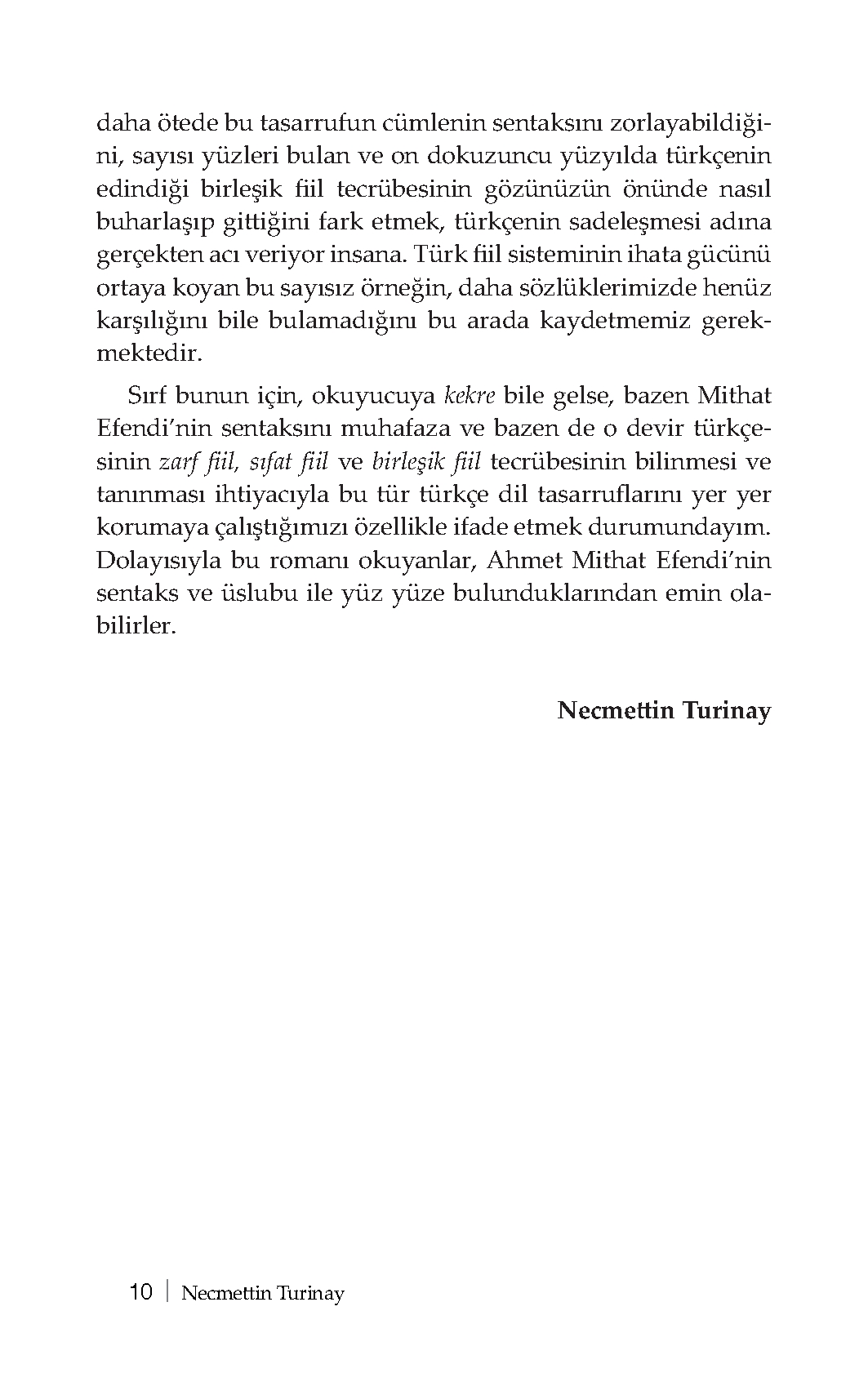 Müşahedat - Ahmet Mithat Efendi (Hazırlayan: Necmettin Turinay)