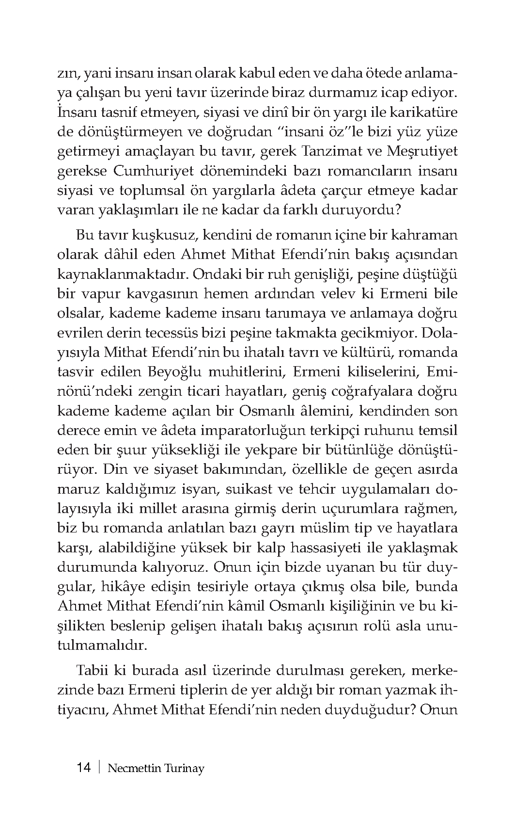 Müşahedat - Ahmet Mithat Efendi (Hazırlayan: Necmettin Turinay)