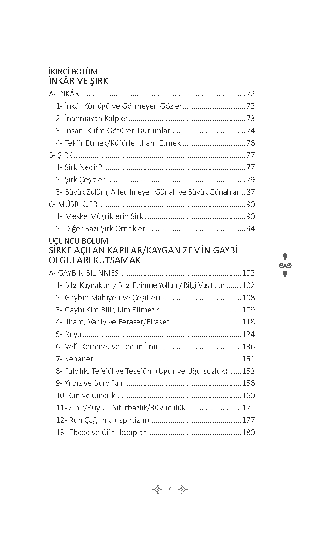 Tevhid İnancı ve Şirke Açılan Kapılar - Nevzat Yüksel