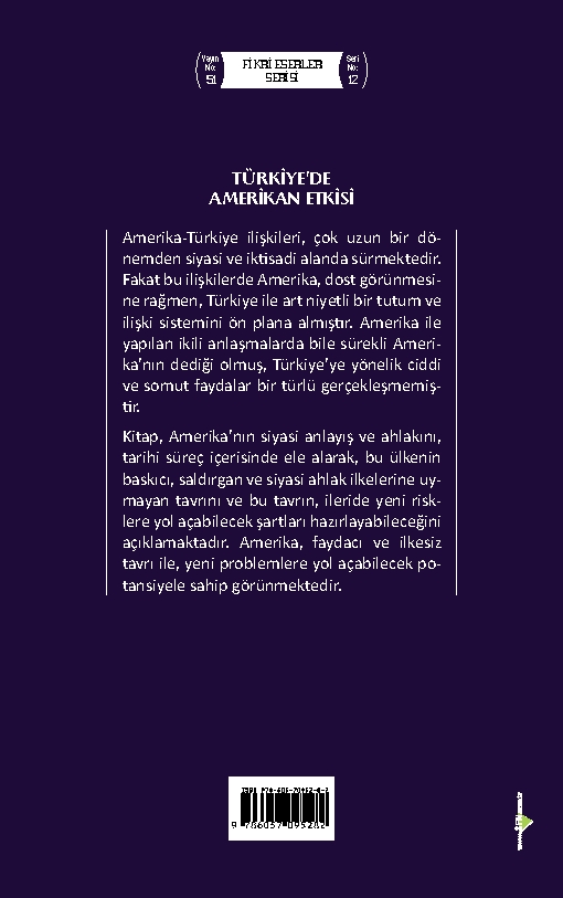 Türkiye’de Amerikan Etkisi -  Prof. Dr. Sami Şener